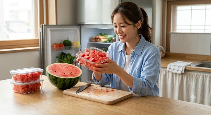 여름철 수박 보관법 싱싱하게 오랫동안 남김없이 먹는 팁