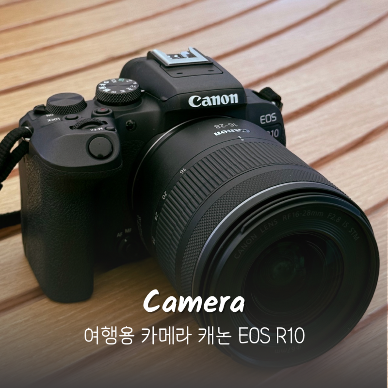 가성비 여행용 카메라 찾는다면? 캐논 EOS R10 추천