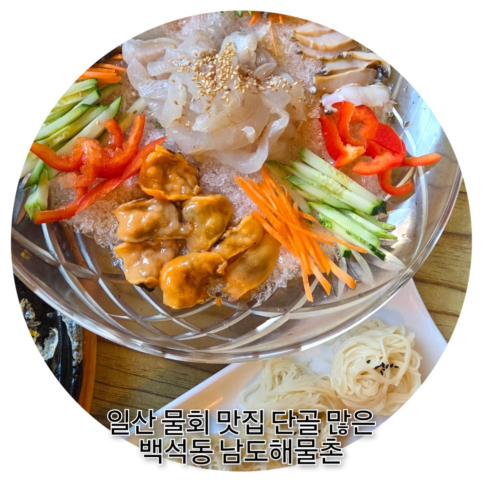 일산물회 사진 2