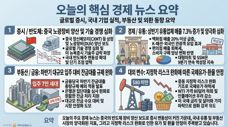 [경제뉴스] 2026.7.29
