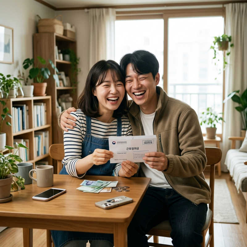 연소득 5,000만원 맞벌이도 360만원 받는다! 달라진 근로장려금 총정리
