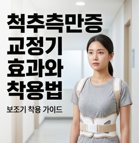 척추측만증 교정기 효과 있을까? 착용 시간부터 종류·주의사항 총정리