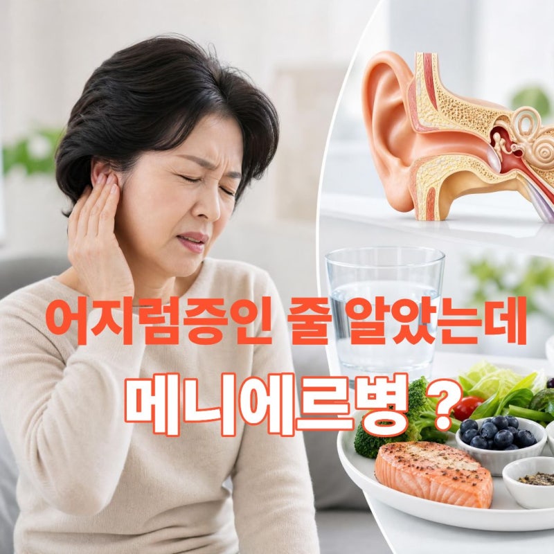 단순 어지럼증인 줄 알았는데 '메니에르병'? 원인부터 항암/귀지 상관관계, 예방법 응급 대처....