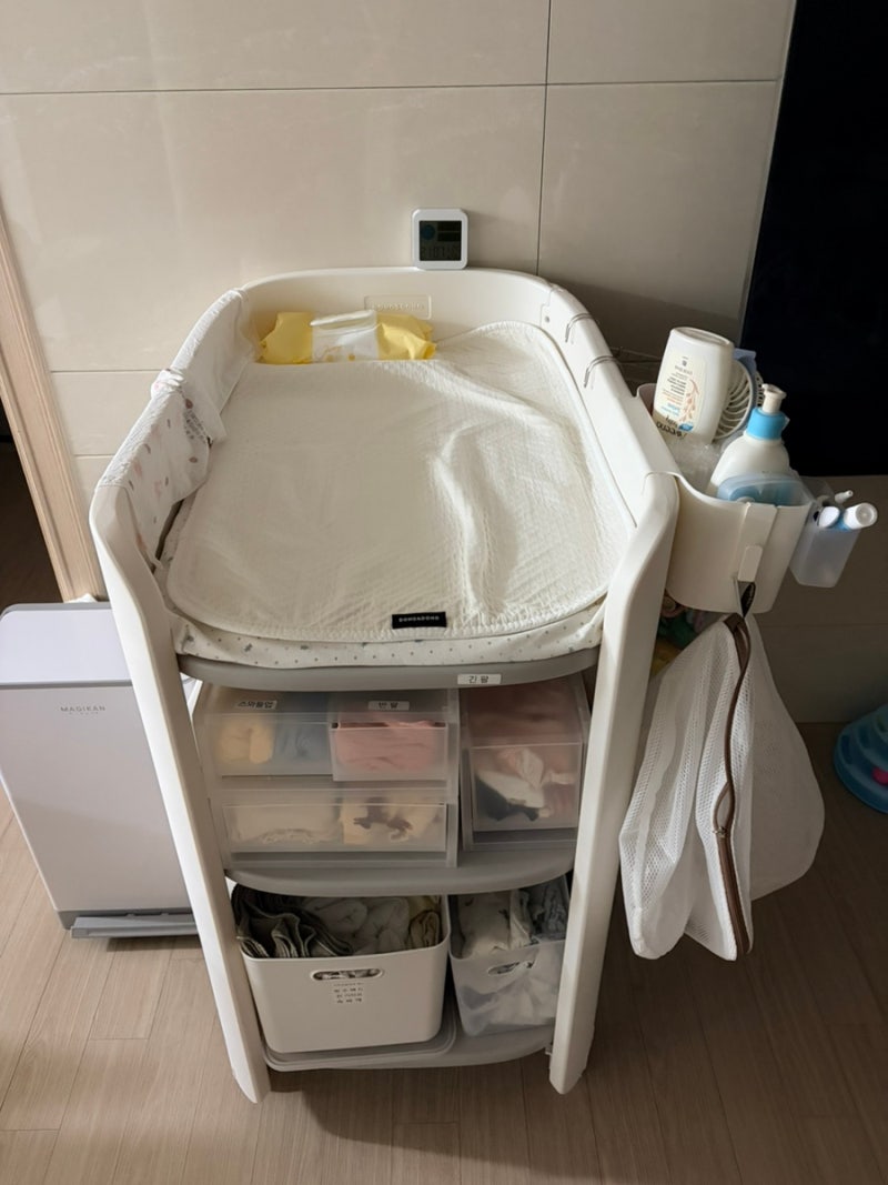 도노도노 기저귀갈이대 정리(허리 절대지켜..!!)