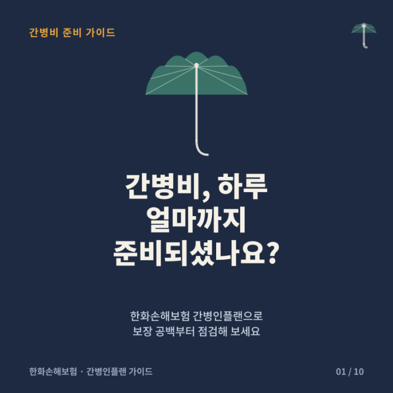 한화손해보험 간병인사용 20 요양병원
