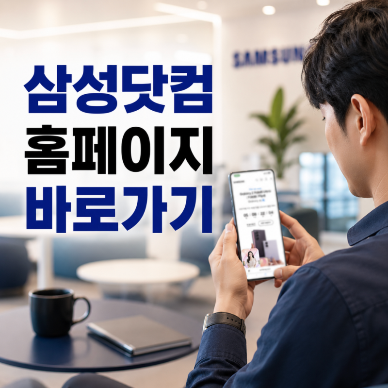 삼성닷컴 홈페이지 바로가기 빠른 주소 공유