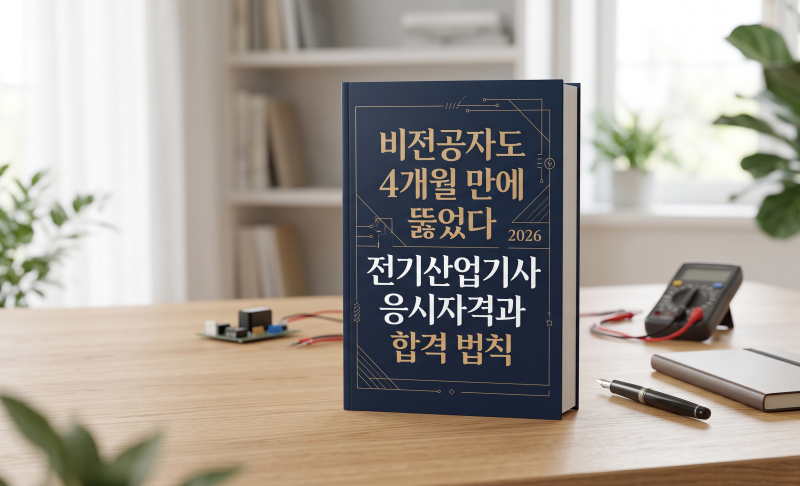 비전공자도 4개월 만에 뚫었다? 2026 전기산업기사 응시자격과 합격 법칙
