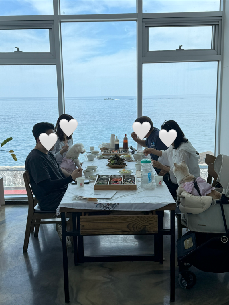강릉 애견동반 맛집 로빈슨대게횟집 내돈내산 후기
