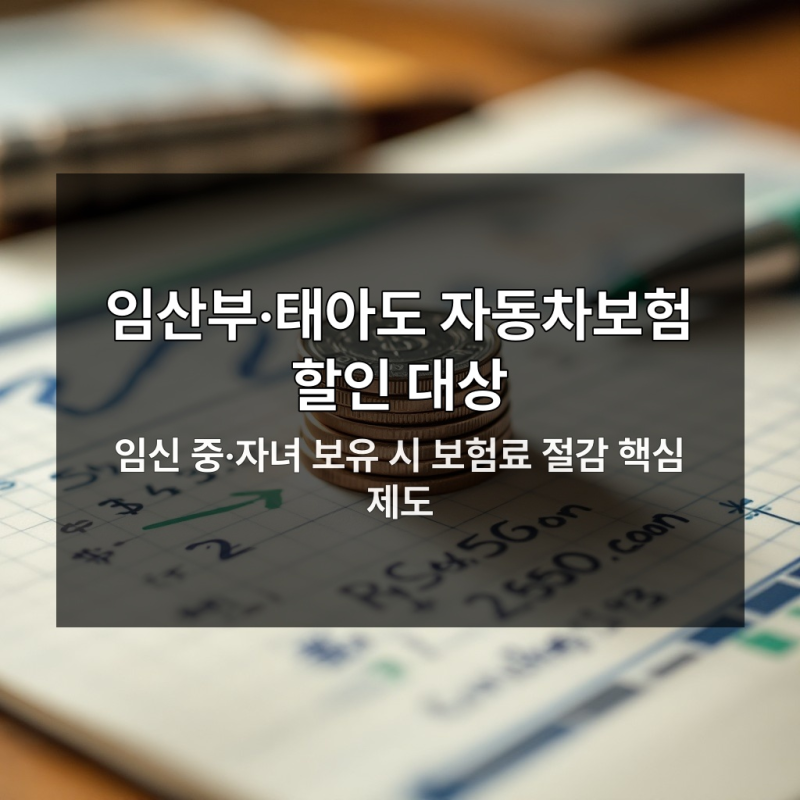 임산부 자동차보험 할인 지금 안 받으면 손해 폭탄