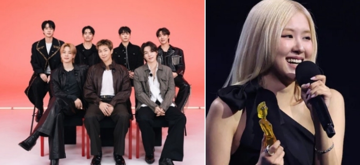 "세계 1위인데 왜 외면받았나"… BTS·로제가 보여준 <b>그래미</b>의... 