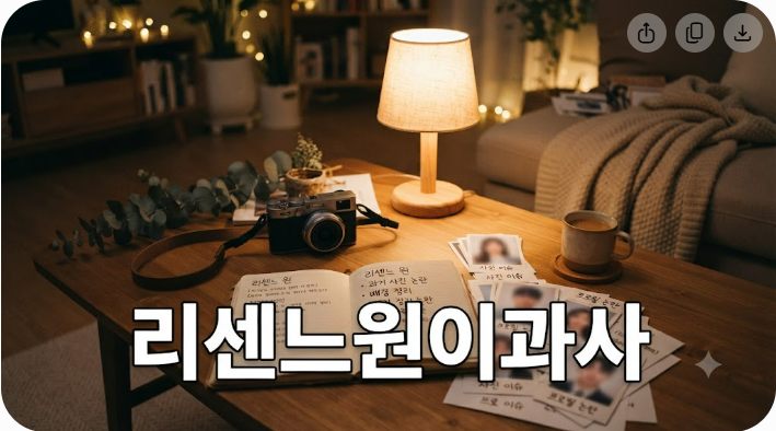 [리센느 원이 과거사진 화제 배경과 프로필 논란 정리]