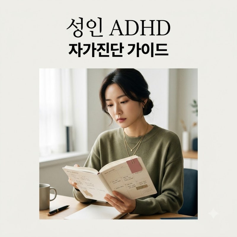 성인 ADHD 증상 자가진단 및 검사 비용 치료 방법 총정리