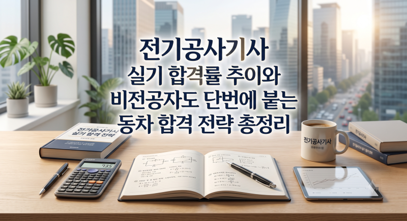 전기공사기사 실기 합격률 추이와 비전공자도 단번에 붙는 동차 합격 전략 총정리