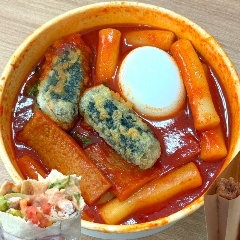 코스트코 푸드코트 메뉴 떡볶이 치킨살사랩 츄러스 후기