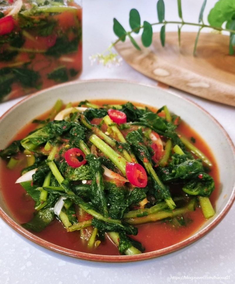 여름 제철 열무김치 맛있게 담그는 법 레시피 열무물김치 담그기 손질