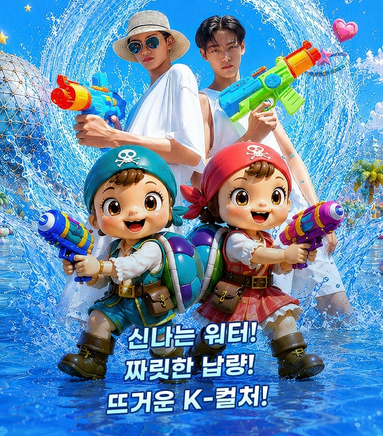 8월 국내여행 K-썸머 도파민 페스티벌 과천 서울랜드 입장권 할인