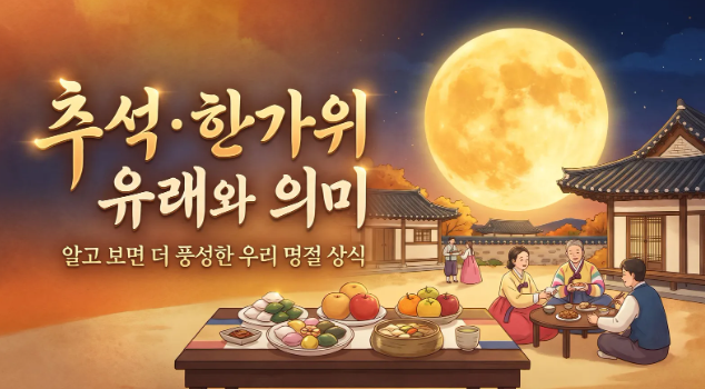 한가위 뜻과 유래 — 추석이 최대 명절인 이유