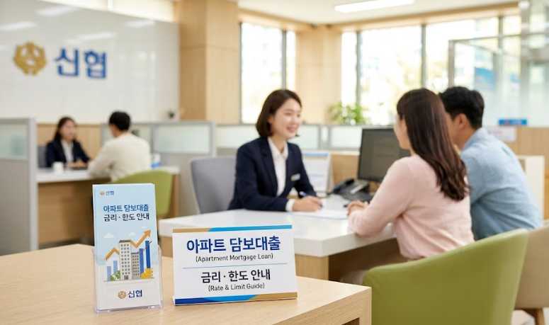 2금융권 신협 아파트 담보대출 금리·한도·조건 핵심 정리