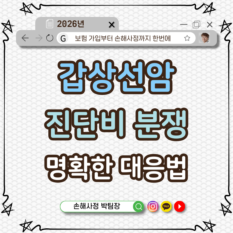 갑상선암 진단비, 조직검사 결과가 애매하면 보험사는 왜 안 준다고 할까