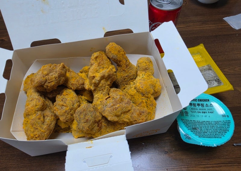 bhc치킨 뿌링클 콤보 가격 맛 후기 뿌링뿌링소스와 찰떡궁합