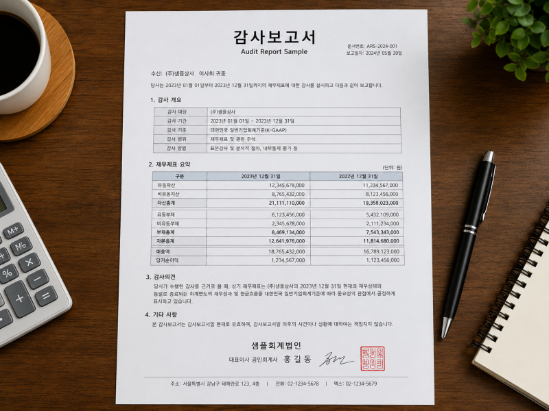 감사보고서 영문 번역공증, 해외 제출을 위해 반드시 확인해야 할 절차와 비용