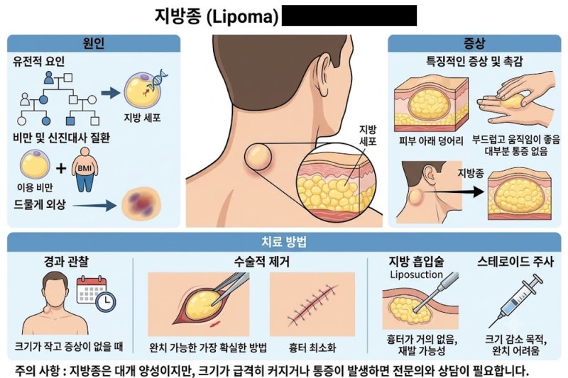 [송파 지방종 수술] 지방종은 왜 생기나요?