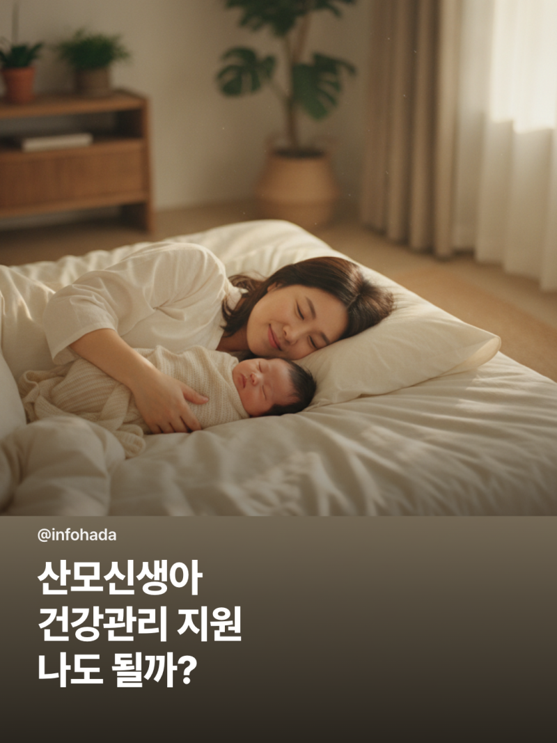 2026년 산모신생아 건강관리 지원사업 신청자격부터 본인부담금까지 완벽 가이드