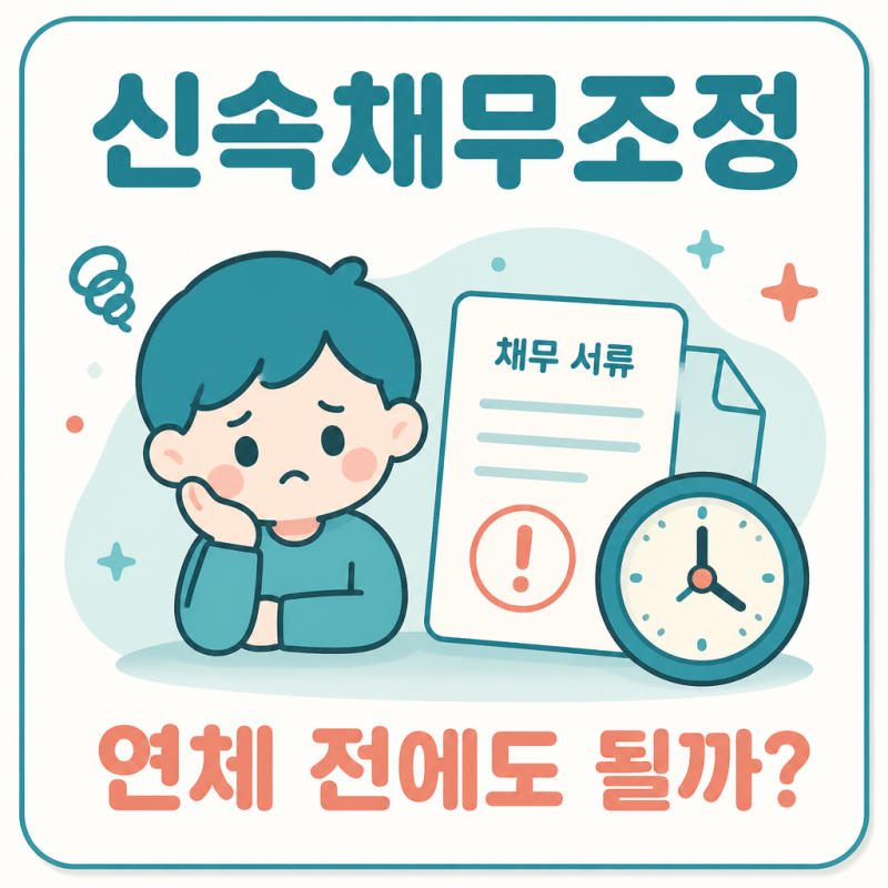 "연체 전에도 되나요? 카드값은요?".. 신속채무조정 궁금증 4가지
