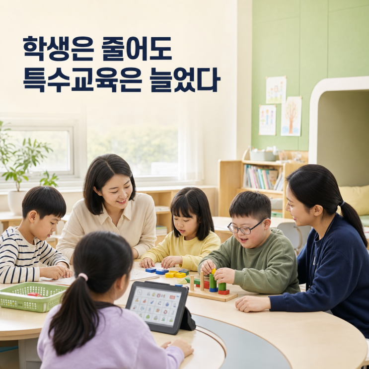학생은 줄어도 특수교육은 늘었다, <b>교부금</b> 개편의 과제