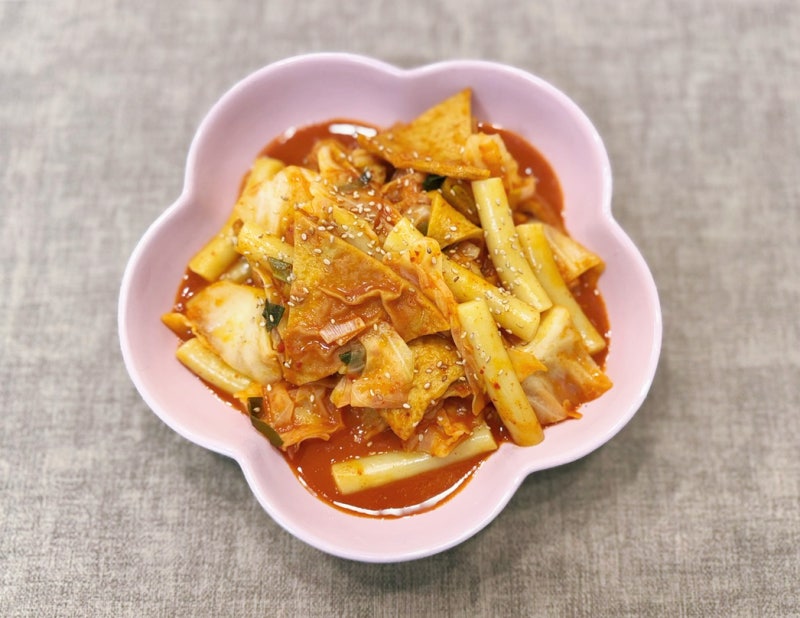 시장 떡볶이 황금 레시피 딸도 반한 방학 간식 떡볶이 소스 비율