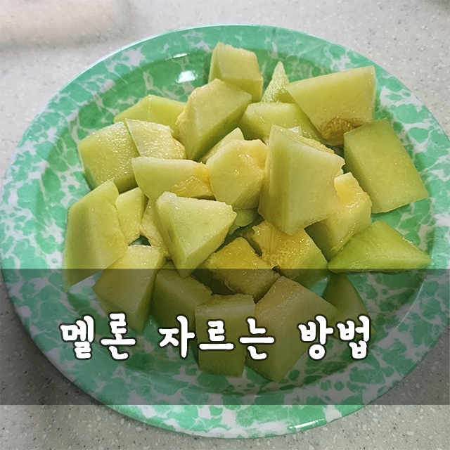 멜론 자르는 방법 메론 쉽게 자르는법 손질 후숙 방법까지