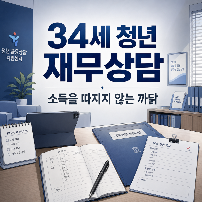 ‘34세’ 청년 재무상담, 소득을 따지지 않는 까닭