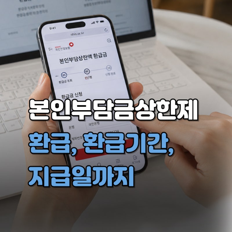 본인부담금상한제 환급금 총정리! 환급기간·대상·조회·신청·지급일까지