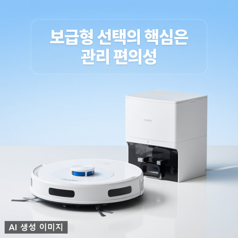 보급형 로봇청소기 추천 TOP5, 고민은 여기서 갈립니다