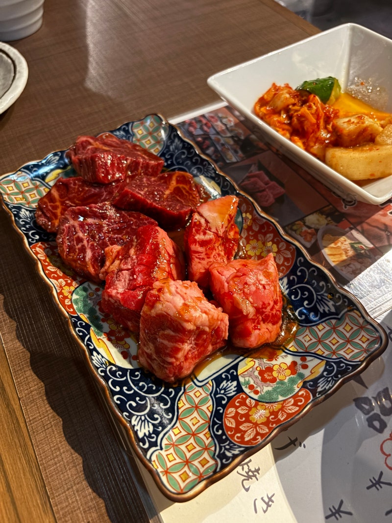 마쓰야마 야키니쿠 맛집｜Yamaya Nibanchodori 저녁 코스