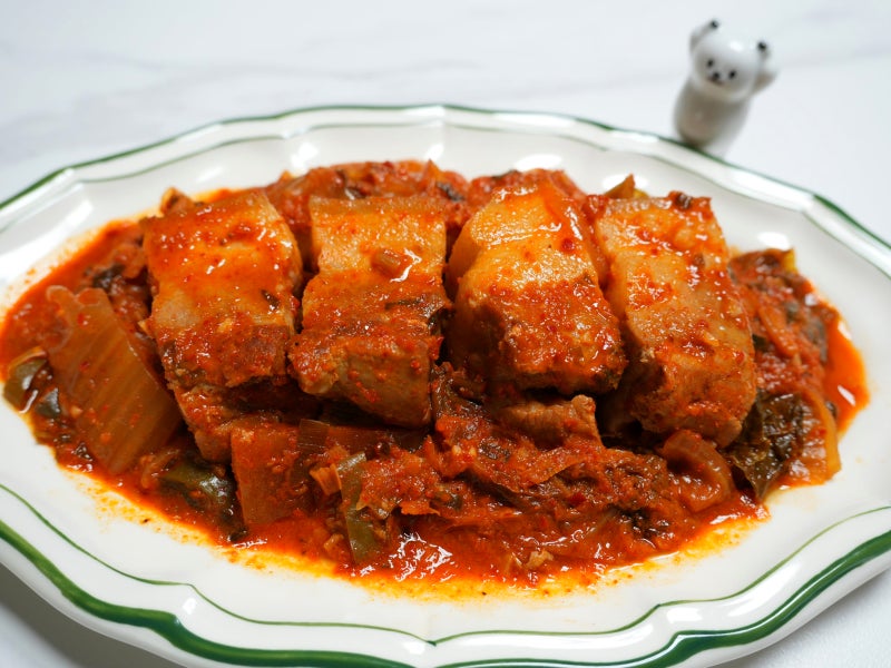 돼지고기 통삼겹살 오겹살 김치찜 집밥 밥도둑 황금레시피