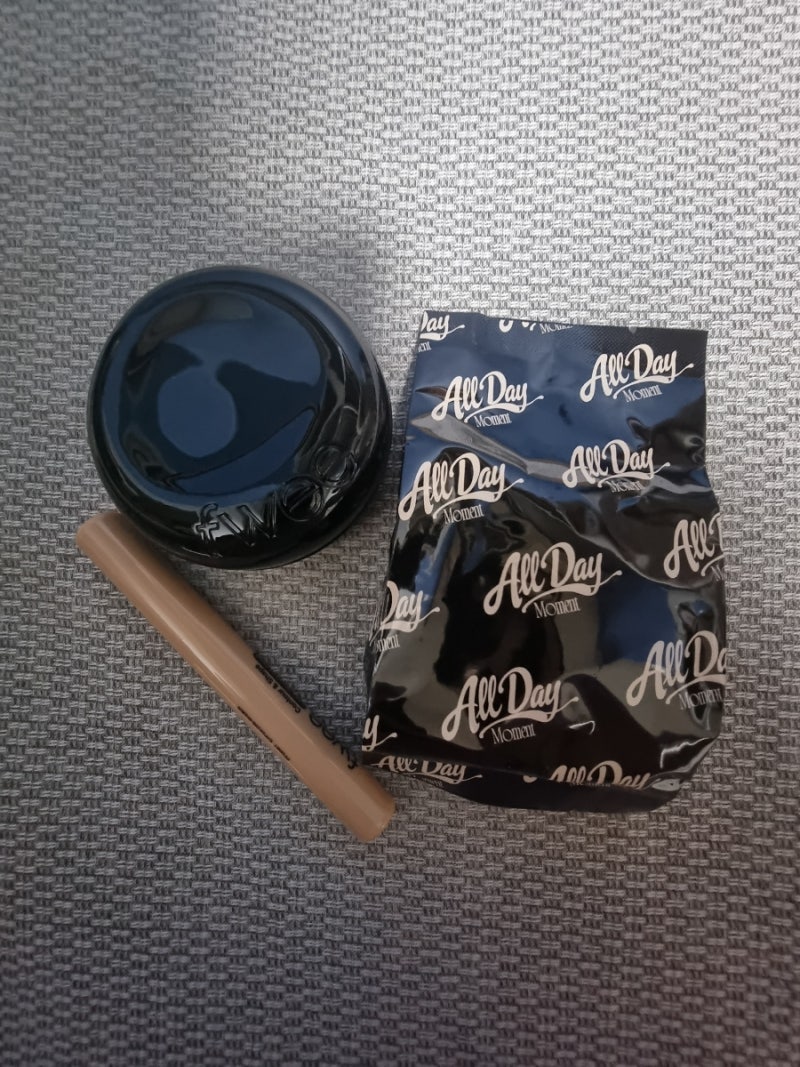 퓌 올데이 커버 블랙 여름 수부지 피부 쿠션 21N