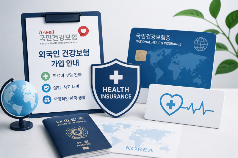 외국인 건강보험 가입 가능할까