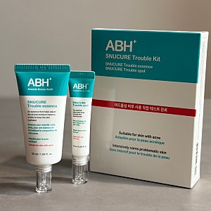 성인 여드름 화장품 추천! ABH+ 스누큐어 트러블 키트 사용 후기