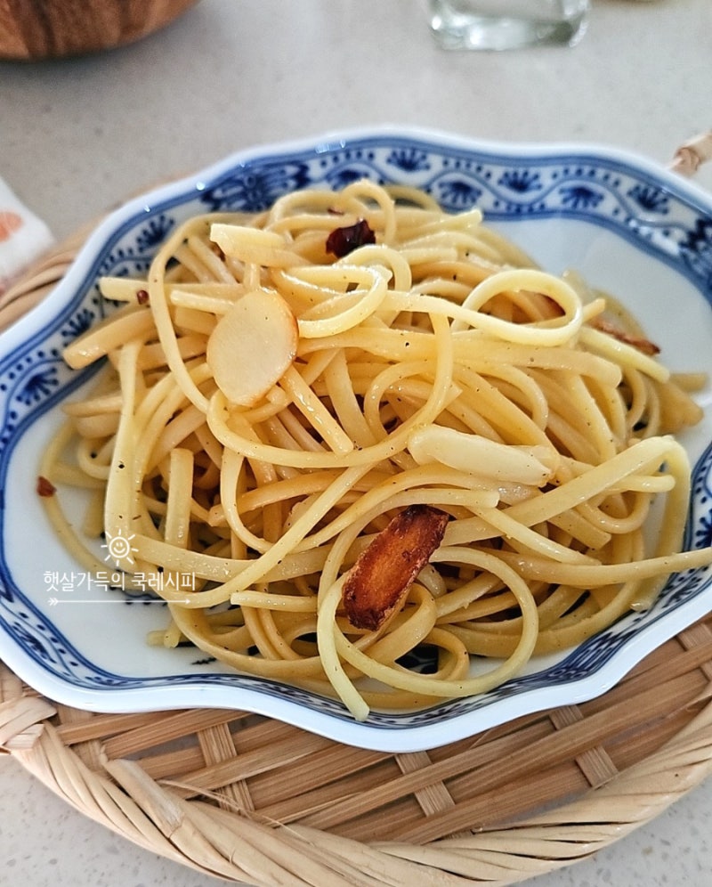 원팬 알리오올리오 맛보장 오일파스타