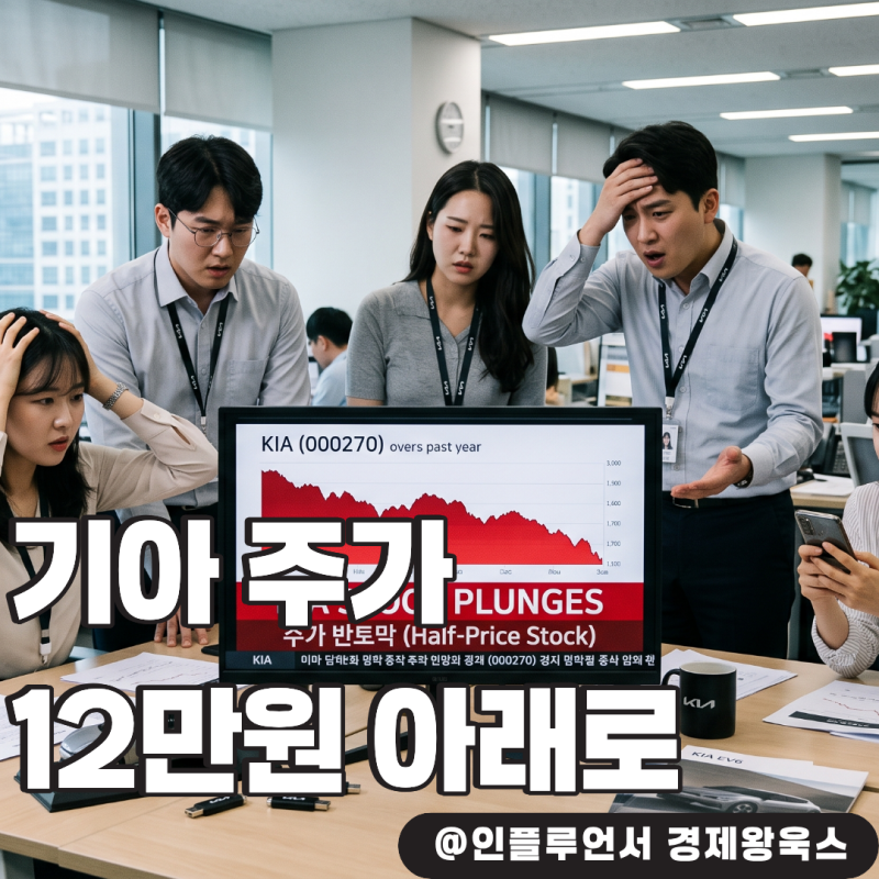 역대급 매출 찍고도 "기아 목표주가" 12만원 아래로 간다는 이유