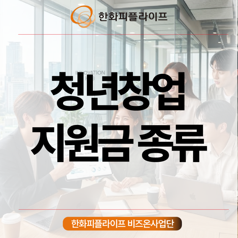청년창업지원금 종류 총정리 2026년 유형별 조건 비교