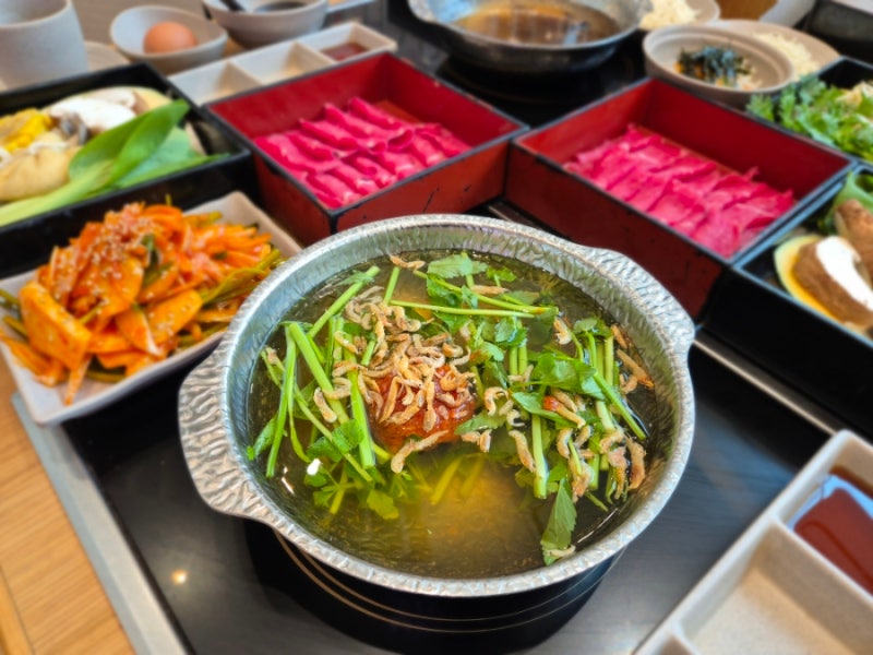 수원스타필드맛집 혼밥 가능한 1인 샤브하우스 선재 스타필드 수원점