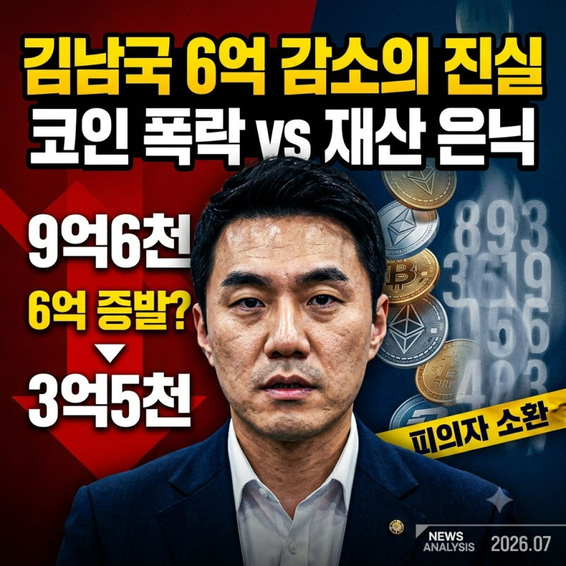김남국 피의자 조사, 6억 감소의 진실은?