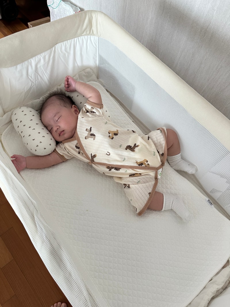 출산준비 육아템 | 도노도노 이동식 아기침대 2개월 육아맘 솔직 리뷰