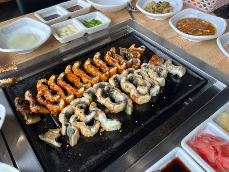 청송 주왕산송어 소노벨앞 장어구이 대박맛집 추천하는 곳