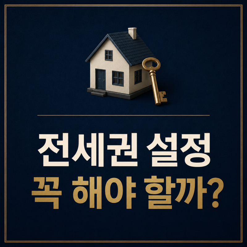 전세권설정 꼭 해야할까? 확정일자와 차이·비용·필요서류 총정리
