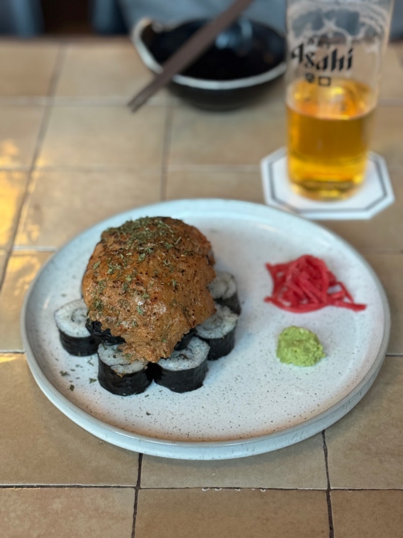 [광주/동명동 맛집] 홋코리 : 아사히 생맥주 전문점! 안키모마끼X명란 알리오 파스타 내돈내....