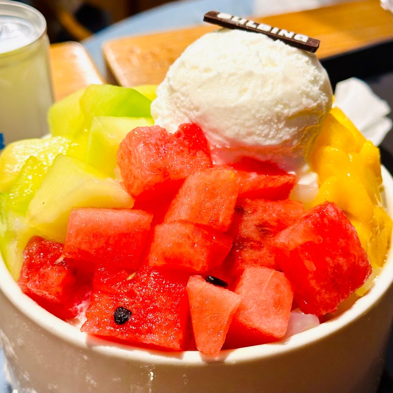 여름 빙수 고민이라면? 설빙 과일화채설빙 먹는 법과 후기