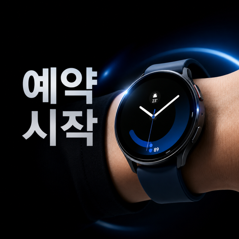 갤럭시 워치9 사전예약 전 꼭 볼 내용!